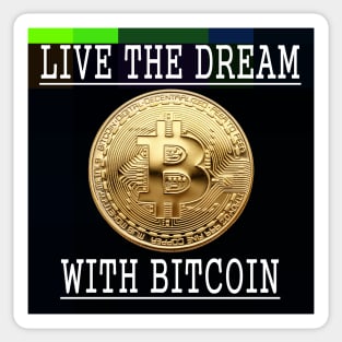 Bitcoin Gold Cryptocurrency Digital Assets Sticker